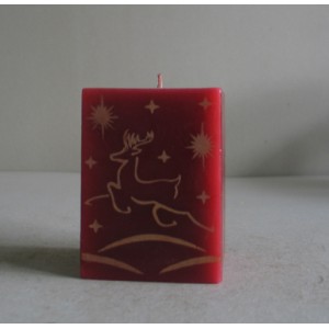 printed candle
